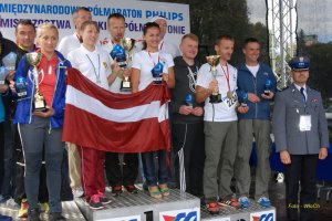 Pierwsze miejsce na podium wywalczyła reprezentacja policji łotewskiej
