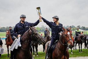 Policyjni jeźdźcy z KSP najlepsi w turnieju