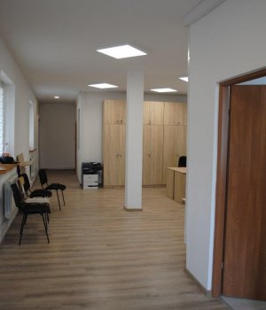 Wnętrze budynku nowego PP w Sońsku