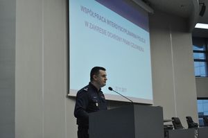 konferencja pt. Współpraca interdyscyplinarna Policji w zakresie ochrony praw człowieka