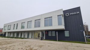 Na zdjęciu nowy budynek Komendy policji we Lwówku Śląskim.